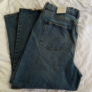 NWT Straight leg Distressed Vintage Jeans 16 27L